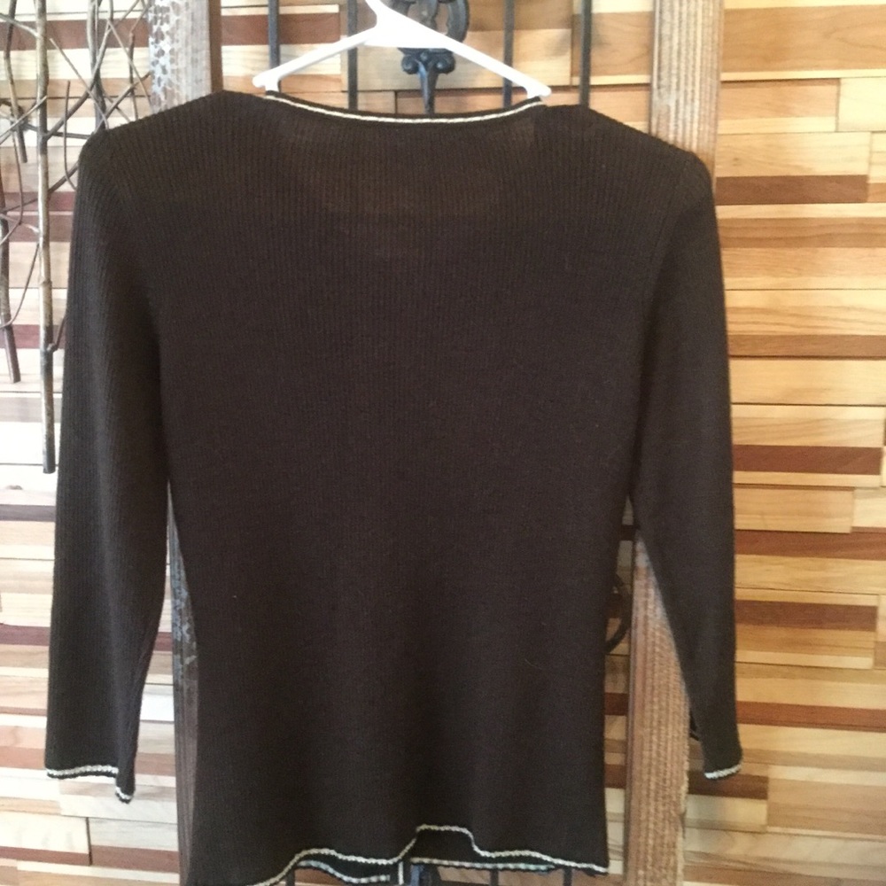 ANN TAYLOR SOFT KNIT TOP - Picture 3 of 5
